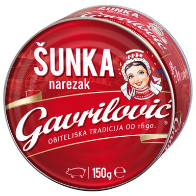 Image for product GAVRILOVIĆ Šunka narezak 150g