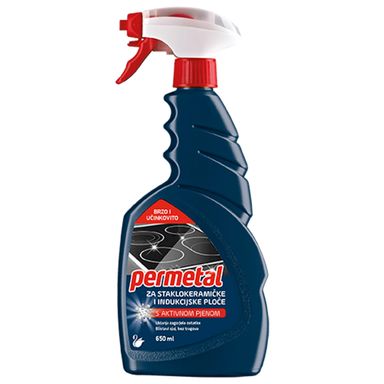 Image for product PERMETAL Sredstvo za čišćenje staklokeramičkih i indukcijskih ploča 650ml