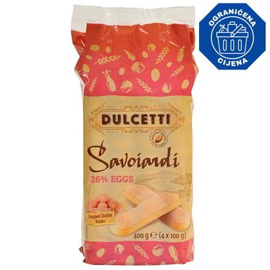 Image for product DULCETTI Keks piškote 400g