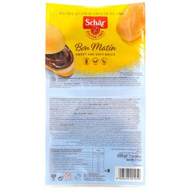 Image for product DR.SCHAR Bon matin slatki kruh brioš bez glutena 200g
