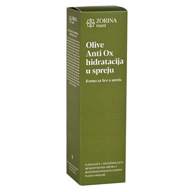 Image for product ZORINA MAST Hidratantni antiox sprej za lice s maslinom 100ml