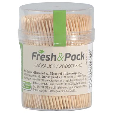 Image for product FRESH&PACK Čačkalice 450/1