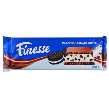 Image for product FINESSE Čokolada s čokoladom i bijelim keksom 250g