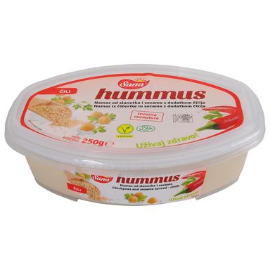 Image for product SANA Hummus namaz čili 250g