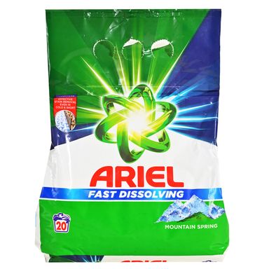 Image for product ARIEL Deterdžent za rublje prašak mountain spring 20 pranja 1.1kg polybag