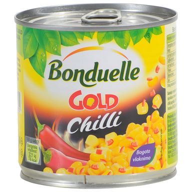 Image for product BONDUELLE Kukuruz s chilijem 310g/255g
