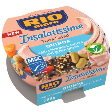 Image for product RIO MARE tuna salata kvinoja 160g