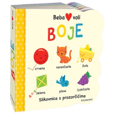 Image for product EGMONT Knjiga beba voli boje