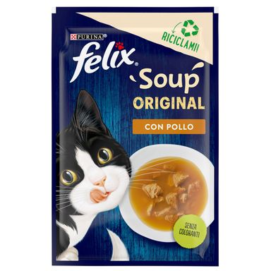 Image for product FELIX Mix multipack dopunska juha za mačke piletina 48g