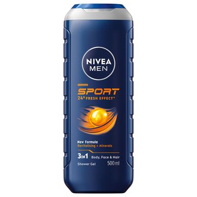 Image for product NIVEA Men sport gel za tuširanje 500ml