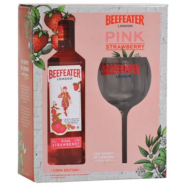 Image for product BEEFEATER Gin pink 0.7l s čašom