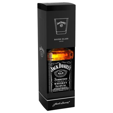 Image for product JACK DANIEL`S Jack daniel's whiskey 40% 0.7l s čašom