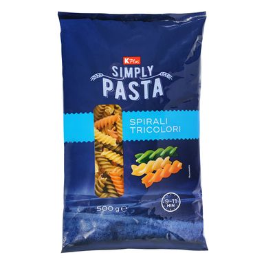 Image for product Tjestenina spirali tricolore 500g