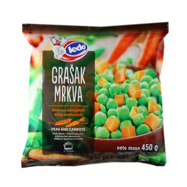 Image for product LEDO Smrznuti grašak i mrkva 450g