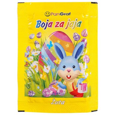 Image for product Boja za jaja žuta 3g