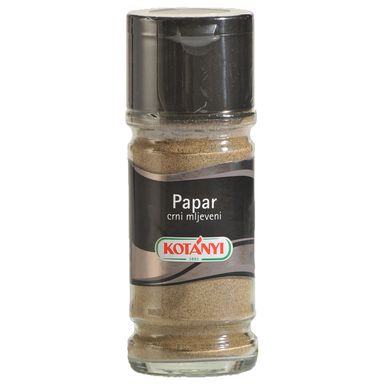 Image for product KOTÁNYI Papar crni mljeveni staklo 50g