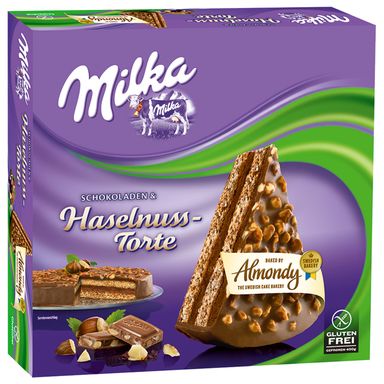 Image for product ALMONDY Milka torta lješnjak i čokolada 400g