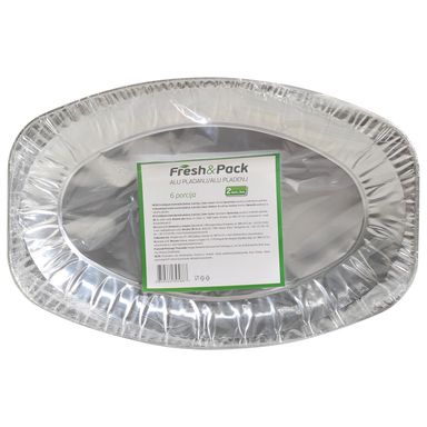 Image for product FRESH&PACK Aluminijski pladanj 6 porcija 2 komada