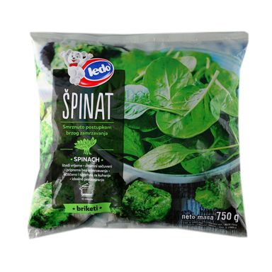 Image for product LEDO Smrznuti špinat briket 750g