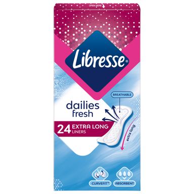 Image for product LIBRESSE Dnevni ulošci complete 2u1 extra long 24 komada