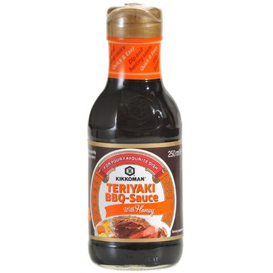 Image for product KIKKOMAN teriyaki bbq umak s medom 250ml