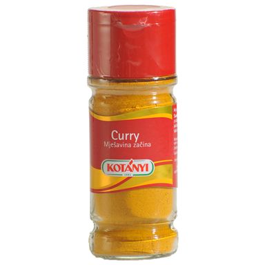 Image for product KOTÁNYI Začin curry slatki, staklenka 50g