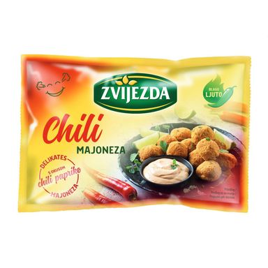 Image for product ZVIJEZDA Majoneza čili vrećica 85g