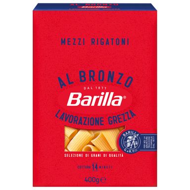 Image for product BARILLA Tjestenina mezzi rigatoni al bronzo 400g