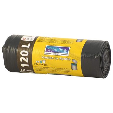 Image for product Vreće za smeće ldpe 120l 10 komada
