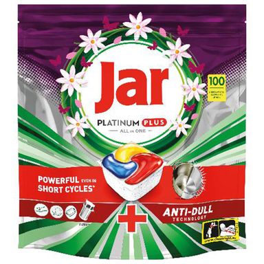 Image for product JAR platinum plus tablete za perilicu posuđa limun 100 komada