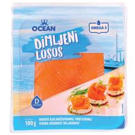 Losos dimljeni 100g