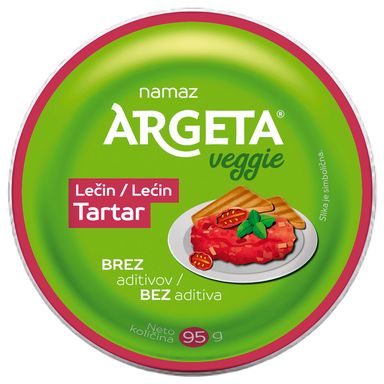 Image for product ARGETA Povrtni namaz leća i tartar 95g