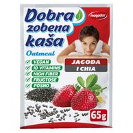 Zobena kaša jagoda-chia 65g