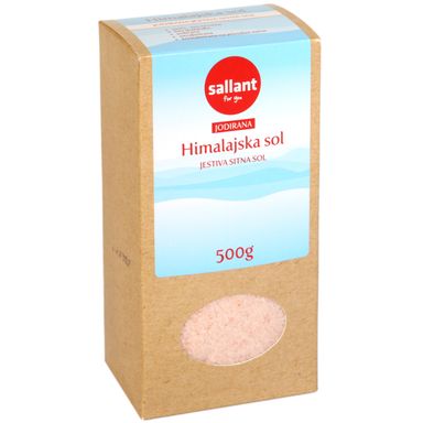 Image for product Himalajska sol jodirana sitna 500g