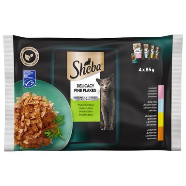 Image for product Hrana za mačke miješani izbor u želeu 4x85g