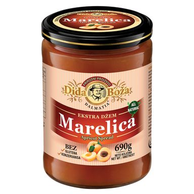 Image for product DIDA BOŽA Džem ekstra marelica 690g