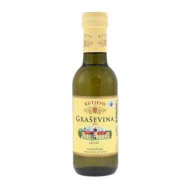 Image for product KUTJEVO graševina kvalitetno suho vino 0.187l