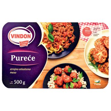 Image for product VINDON Pureće usitnjeno mljeveno meso smrznuto 500g