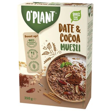 Image for product O`PLANT Muesli datulja i kakao 350g