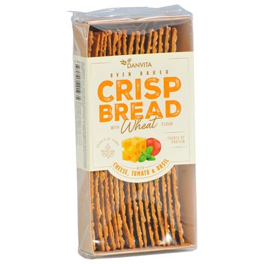 Image for product DANVITA Krekeri sir, rajčica i bosiljak 130g