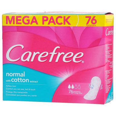 Image for product CAREFREE Dnevni ulošci cotton fresh 76 komada