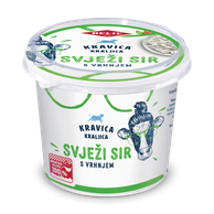 Svježi sir s vrhnjem 500g