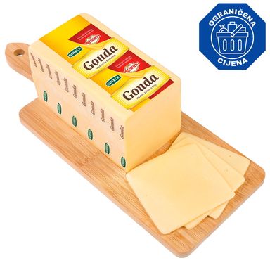 Image for product DUKAT-PRESIDENT Sir gouda blok president cca 2.7kg