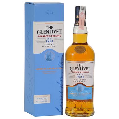 Image for product THE GLENLIVET Whiskey founder's reserve single malt 0.7l