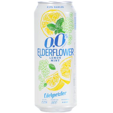 Image for product EDELMEISTER Pivo radler bazga 0.0% alkohol 0.5l limenka
