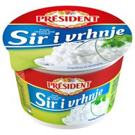 Svježi sir i vrhnje 200g