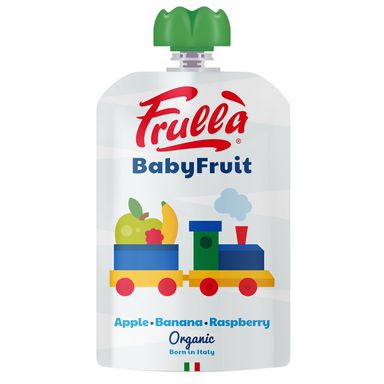 Image for product FRULLA Tuba bio jabuka/banana/malina 100g