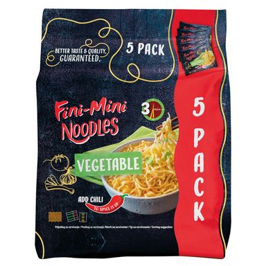 Image for product PODRAVKA Fini mini instant juha povrtni noodles 375g (5x75g)