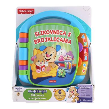 Image for product FISHER PRICE Slikovnica s brojalicama