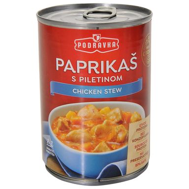 Image for product PODRAVKA Gotovo jelo paprikaš s piletinom 400g